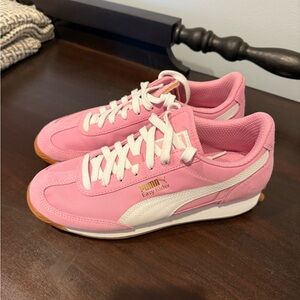 Puma Easy Rider Women's Pink and White Low-Top Sneakers
